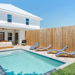 4BDR~Luxury Beach House l Pool l Steps 2 PCB Beach