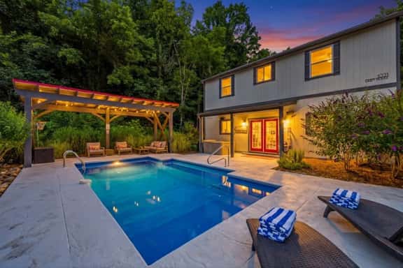 3BR Modern Farmhouse l Heated Pool, HotTub, Trails - Image 1