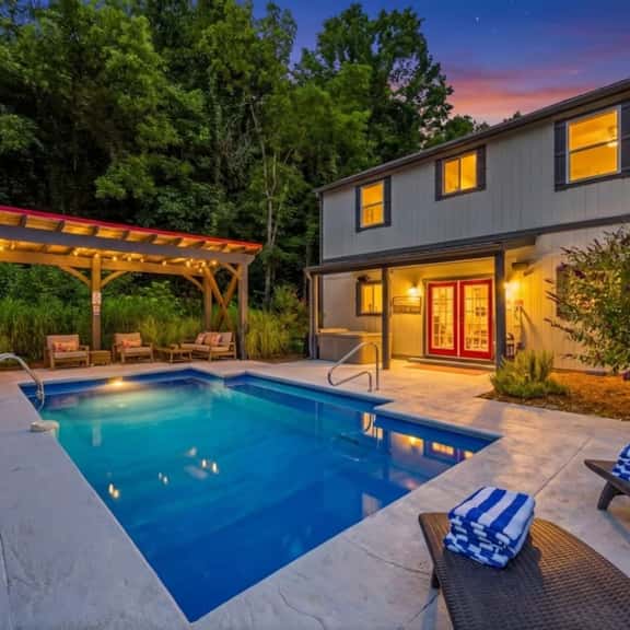 3BR Modern Farmhouse l Heated Pool, HotTub, Trails - Image 1