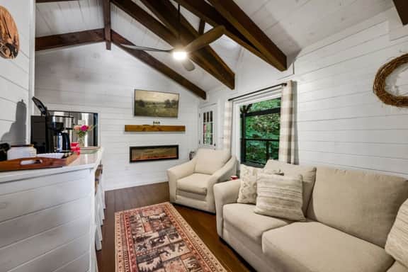 Rustic 2BR Farm Cabin: Hot Tub, Animals & Hiking - Image 2